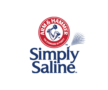 ARM & HAMMER™ Simply Saline logo
