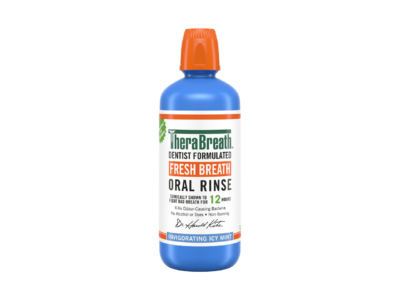 TheraBreath™ Fresh Breath Oral Rinse Icy Mint (1 liter)