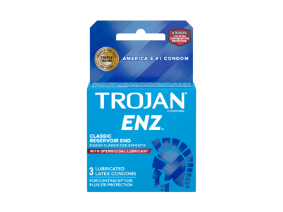 Trojan™ Lube ENZ Spermicidal Condoms