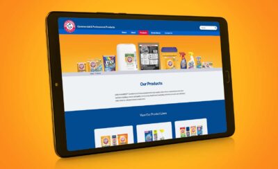 New Website Launched for ARM & HAMMER™ Commercial & Professional